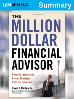 cover image of The Million Dollar Financial Advisor (Summary)